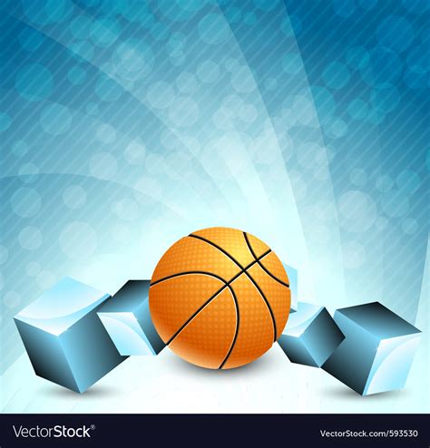 Basketball Vector Background