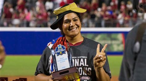 Jocelyn Alo ends historic Oklahoma career with WCWS MVP - BVM Sports