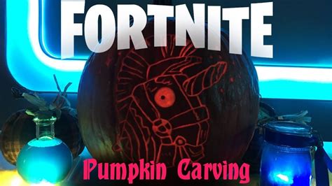 Fortnite Pumpkin Carving - YouTube #FortnitePumpkin # ...