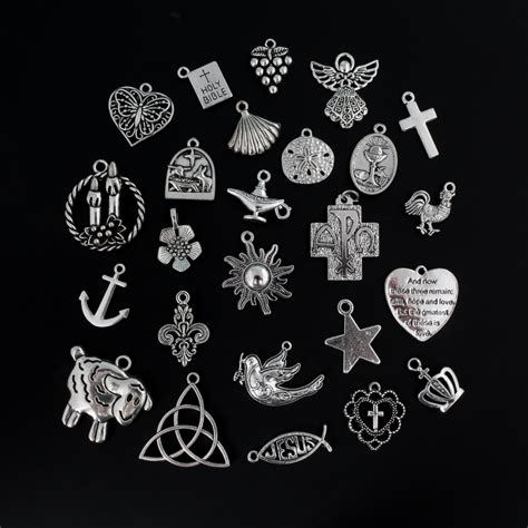 Chrismons Advent Charms - Christ Monograms Symbols of Christmas, 25pc – Small Devotions