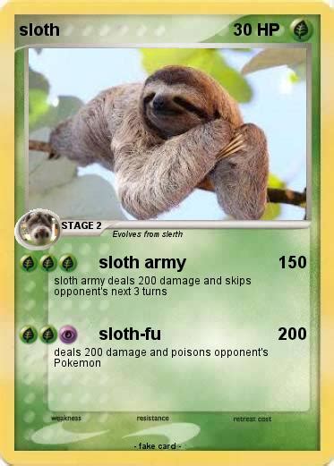 Pokémon sloth 145 145 - sloth army - My Pokemon Card