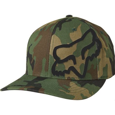 Fox Racing Flex 45 Flexfit Hat Camo | Fox Racing Adult Caps at Bob's ...