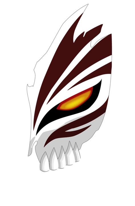 Hollow Ichigo Mask Photoshop | Bleach drawing, Bleach tattoo, Bleach ...