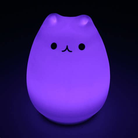 LIMITED EDITION Premium Color Changing Cat Touch Lamp in 2021 | Cute night lights, Cute room ...