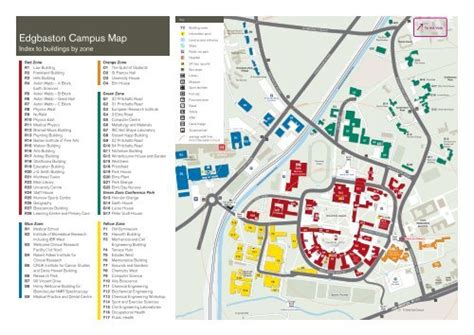 University Of Birmingham Map - Arlyne Nicolina