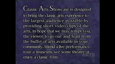 Classic Arts Showcase television aircheck 2021 January 01 1115-1645 PST UNSCOPED via Internet ...