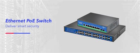 PoE Switch Networking Security and Surveillance