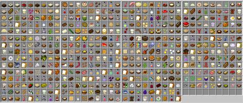 √ Food Items In Minecraft