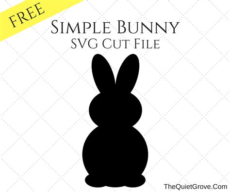 Get Your Craft on with a Free Bunny SVG File - Download Now!