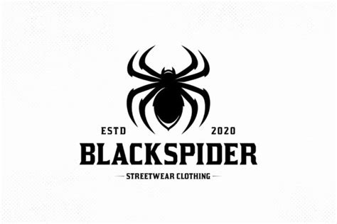 Black Widow Spider Logo Template Graphic by vectorwithin · Creative Fabrica