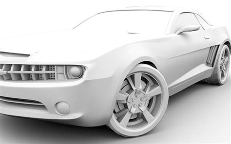 3D Chevrolet Camaro on Behance