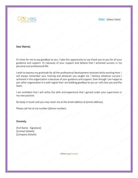 Thank you Letter to Boss - 8 Plus Best Samples and Templates