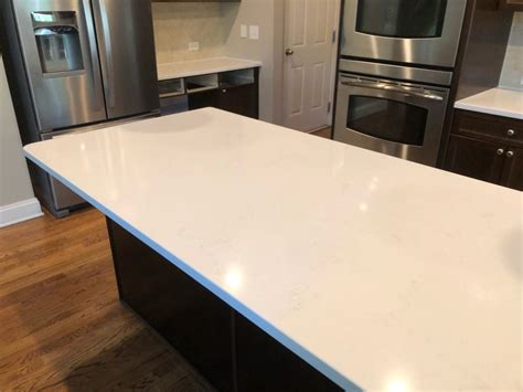 Project Profile: Bianco Carrara Quartz Countertops in Canton, GA ...