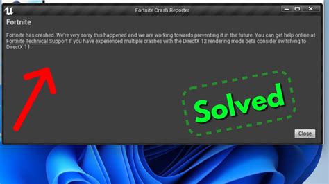 Fix Fortnite Crash Reporter - Fortnite has crashed we're very sorry ...