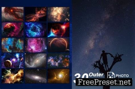 30 Outer Space Photo Overlays