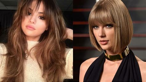 Cut Your Bangs: Take Cues From Taylor Swift To Selena Gomez For Your Bang Hairstyle