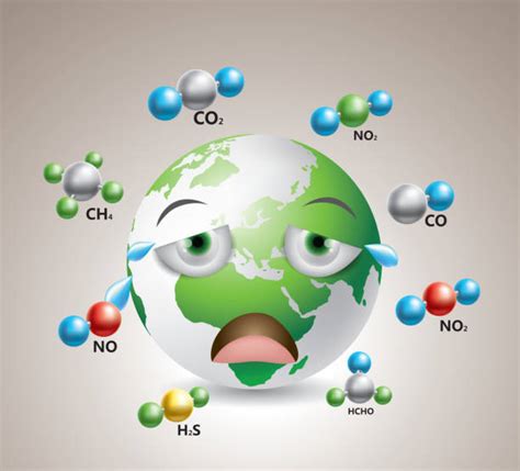 Best Carbon Dioxide Molecule Illustrations, Royalty-Free Vector ...