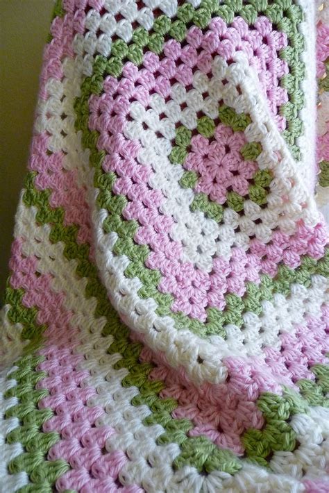 Easy Crochet Granny Square Baby Blanket Free Pattern Shop Online & Save At Target.com ...