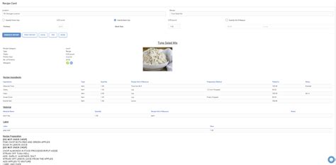 Recipe Costing Software Features – Recipe Costing Software