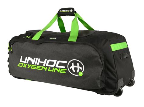 Unihoc OXYGEN LINE large (with wheels) Sports bag | efloorball.net