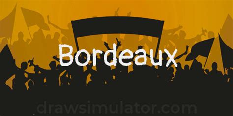 Bordeaux Draw Images – Draw Simulator