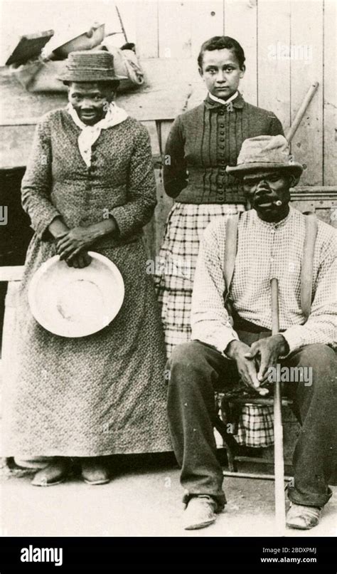 Harriet Tubman with Husband and Daughter Stock Photo - Alamy