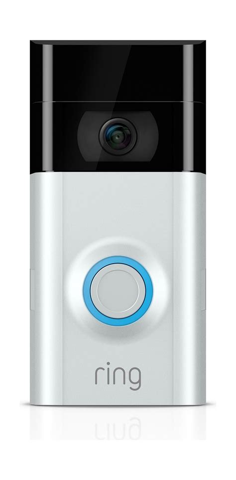 Ring Video Doorbell 2 - Quick Release Rechargeable Battery powered Wi-Fi Doorbell Security ...