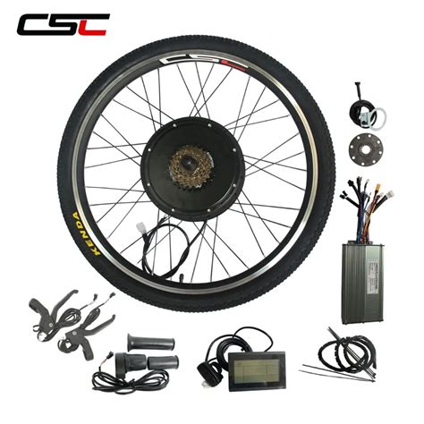 48V Electric Motor Kit 1000w 1500W 500W Bicycle Motor Wheel for 20 24 ...