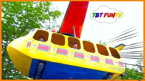 Amusement Park for Kids Family Fun Outdoor Theme Park Fun Kids Rides - YouTube