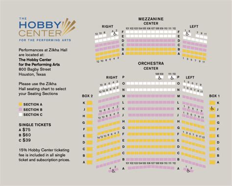 Hobby Center Seating Chart | Cabinets Matttroy