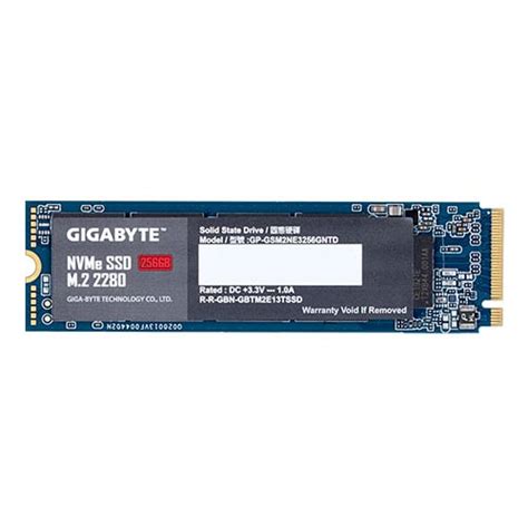 Buy Online GIGABYTE 256GB M.2 PCIe NVMe SSD GP-GSM2NE3256GNTD In India