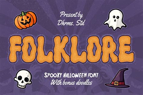 Folklore Font and Free Doodle Dripping Font Retro - Etsy