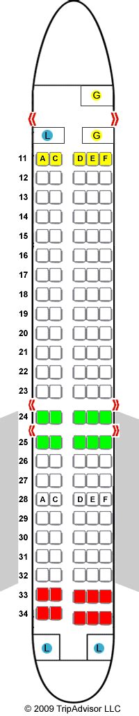 SeatGuru Seat Map Allegiant