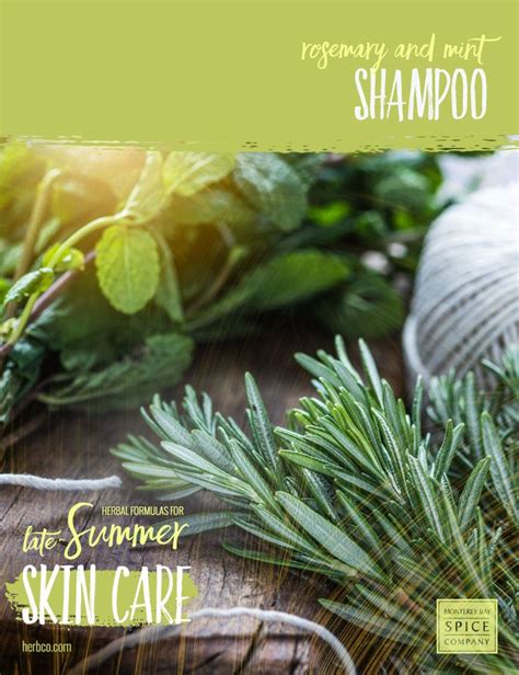 DIY Rosemary and Mint Shampoo | Mint shampoo, Rosemary shampoo, Natural ...