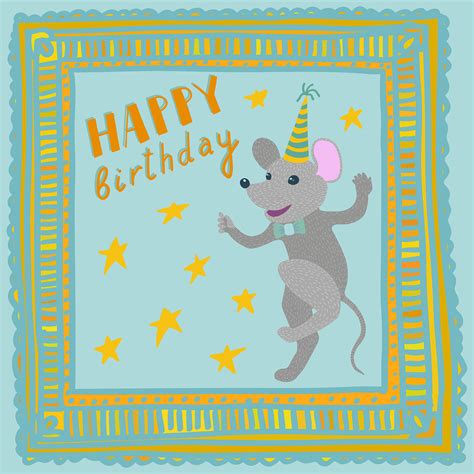 Animal Birthday Cards on Behance