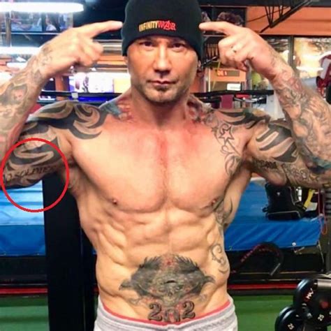 Dave Bautista’s 33 Tattoos & Their Meanings – Body Art Guru