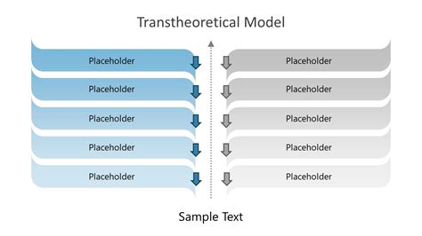 Transtheoretical Model PowerPoint Diagram - SlideModel