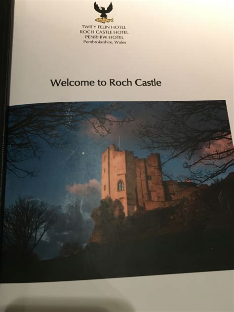 Roch Castle of Roch, Wales is a public fine hotel with a seaside view ...