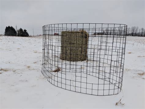 Save Money with DIY Hay Feeders - Cornell Small Farms