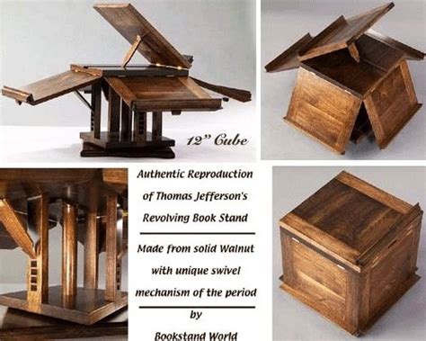 Jefferson Book Stand Plans - WoodWorking Projects & Plans