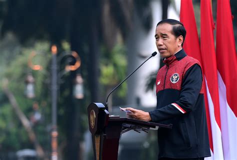 Pengarahan Presiden Joko Widodo pada Pelepasan Kontingen Indonesia untuk SEA Games XXXII di ...