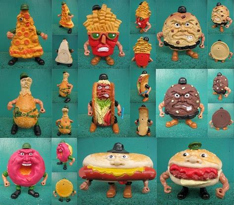 Food Fighters by Mattel | Nostalgic toys, Weird toys, Retro toys