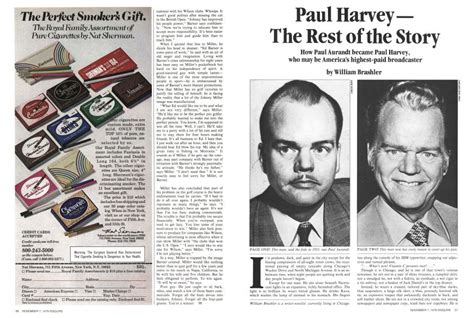 Paul Harvey—the Rest of the Story | Esquire | November 7, 1978