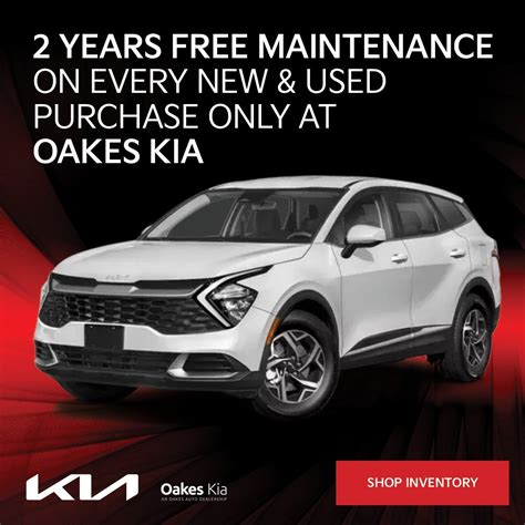 New Kia specials at Oakes Kia