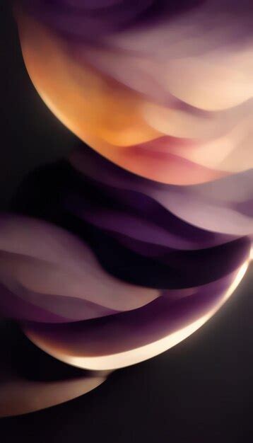 Premium Photo | Blur curves color waves abstract background purple