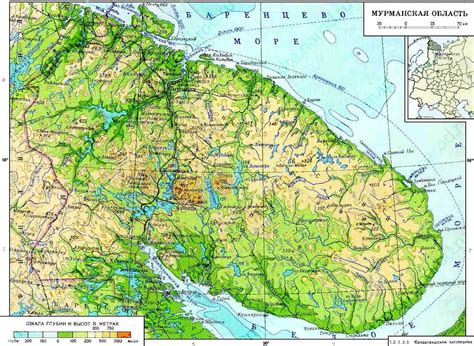 Murmansk Russia Map