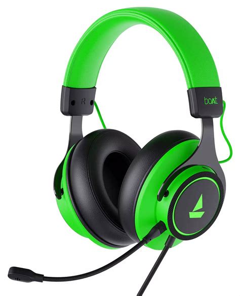 Compare boAt Immortal IM-1000D Over-Ear Wired Gaming Headphone with Mic ...