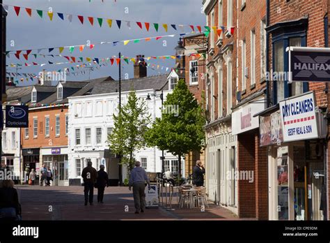 spalding town centre high street lincolnshire england uk gb Stock Photo - Alamy