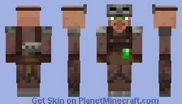 Villager blacksmith 1.14 Minecraft Skin