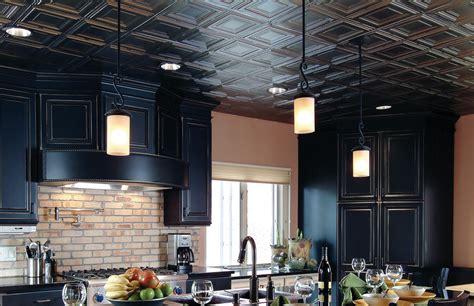 Dynamic Tin Ceiling - Kitchen - Traditional - Kitchen - Tampa - by American Tin Ceilings | Houzz